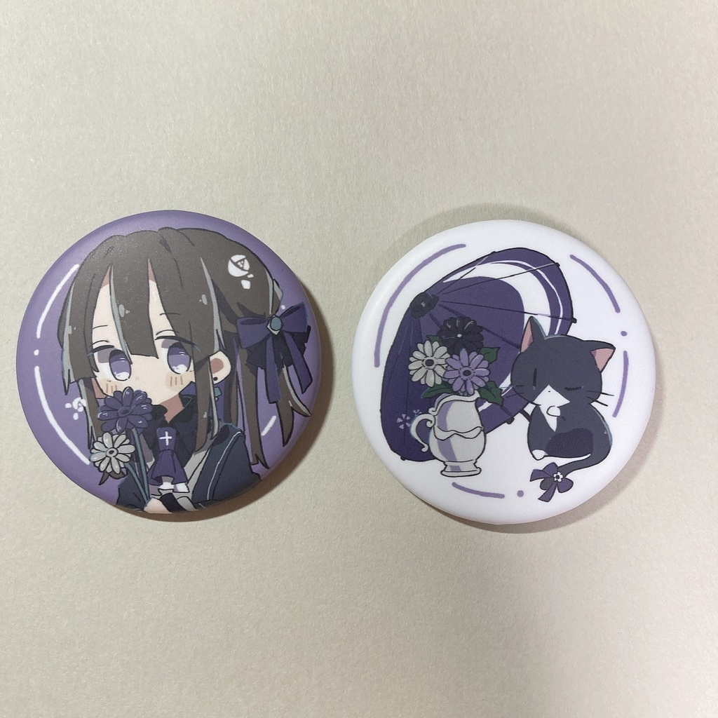 和風ちゃん缶バッジ