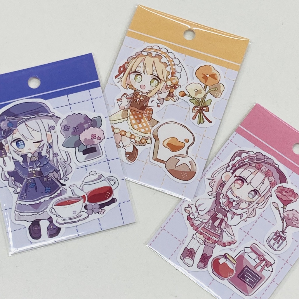 Flower Girls ステッカー