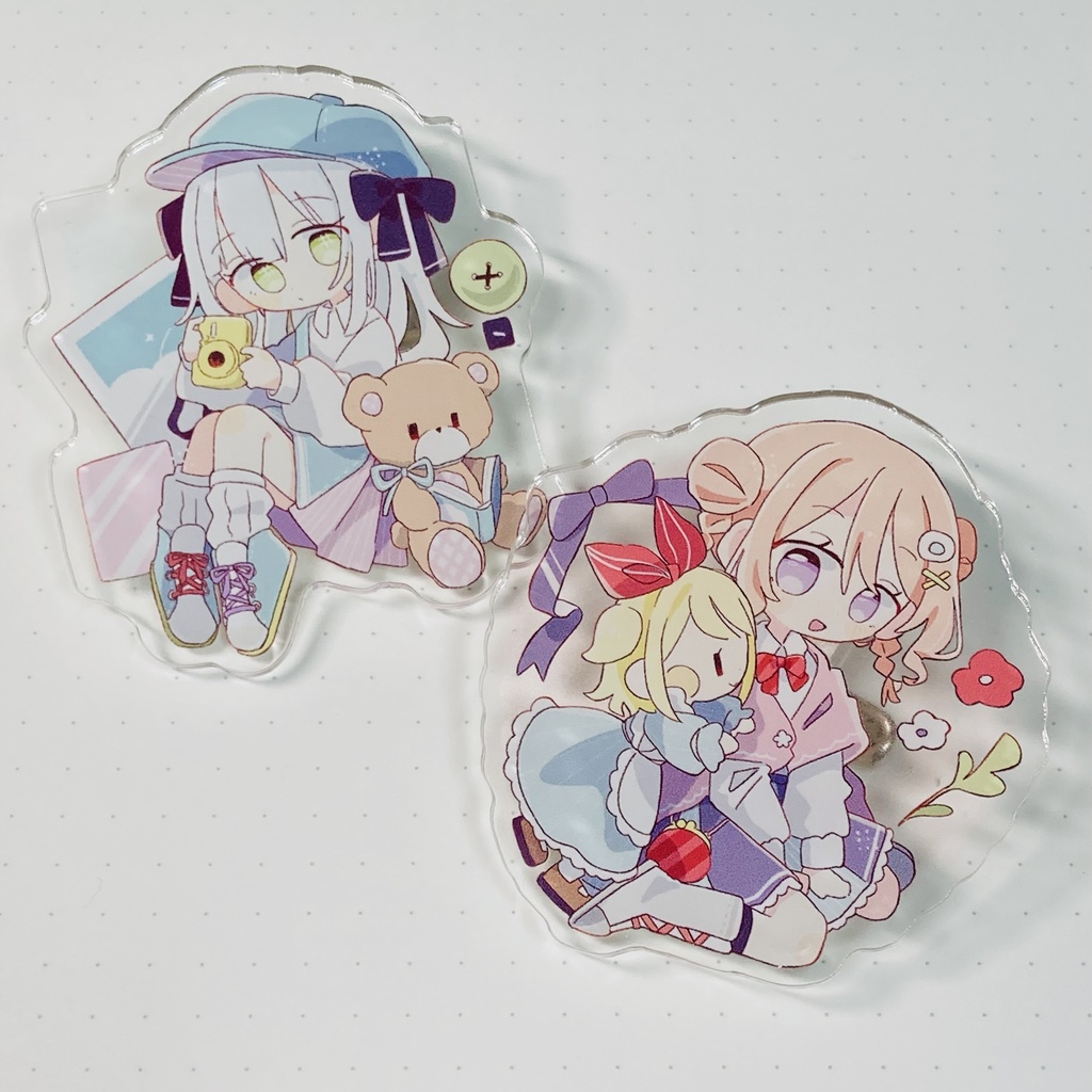 アクリルバッジ