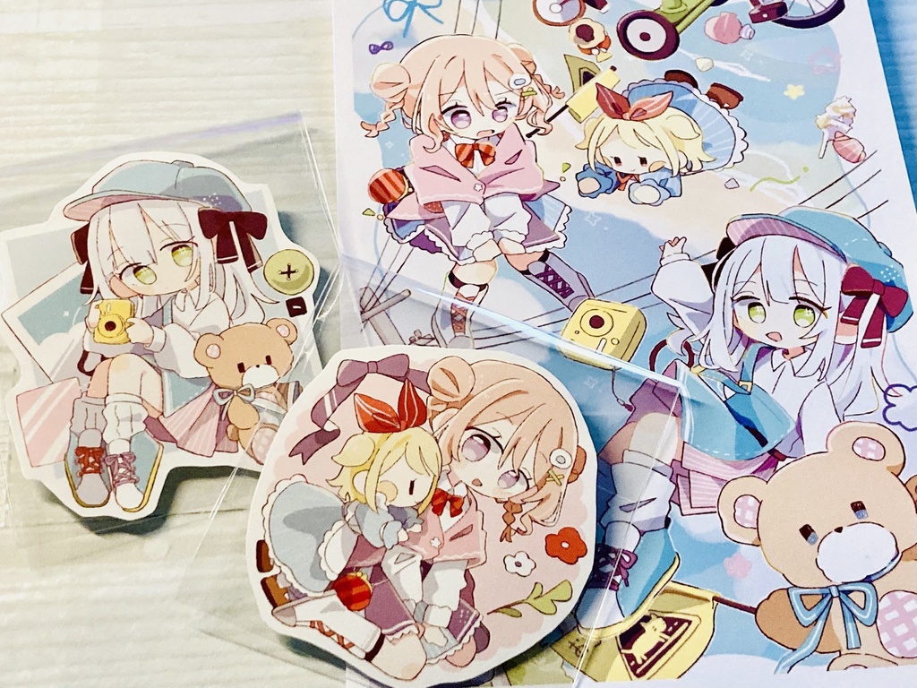 ポストカード＆ステッカーセット