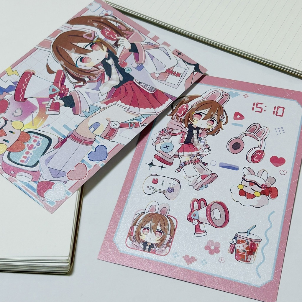 デジタルポップ　ポストカードセット