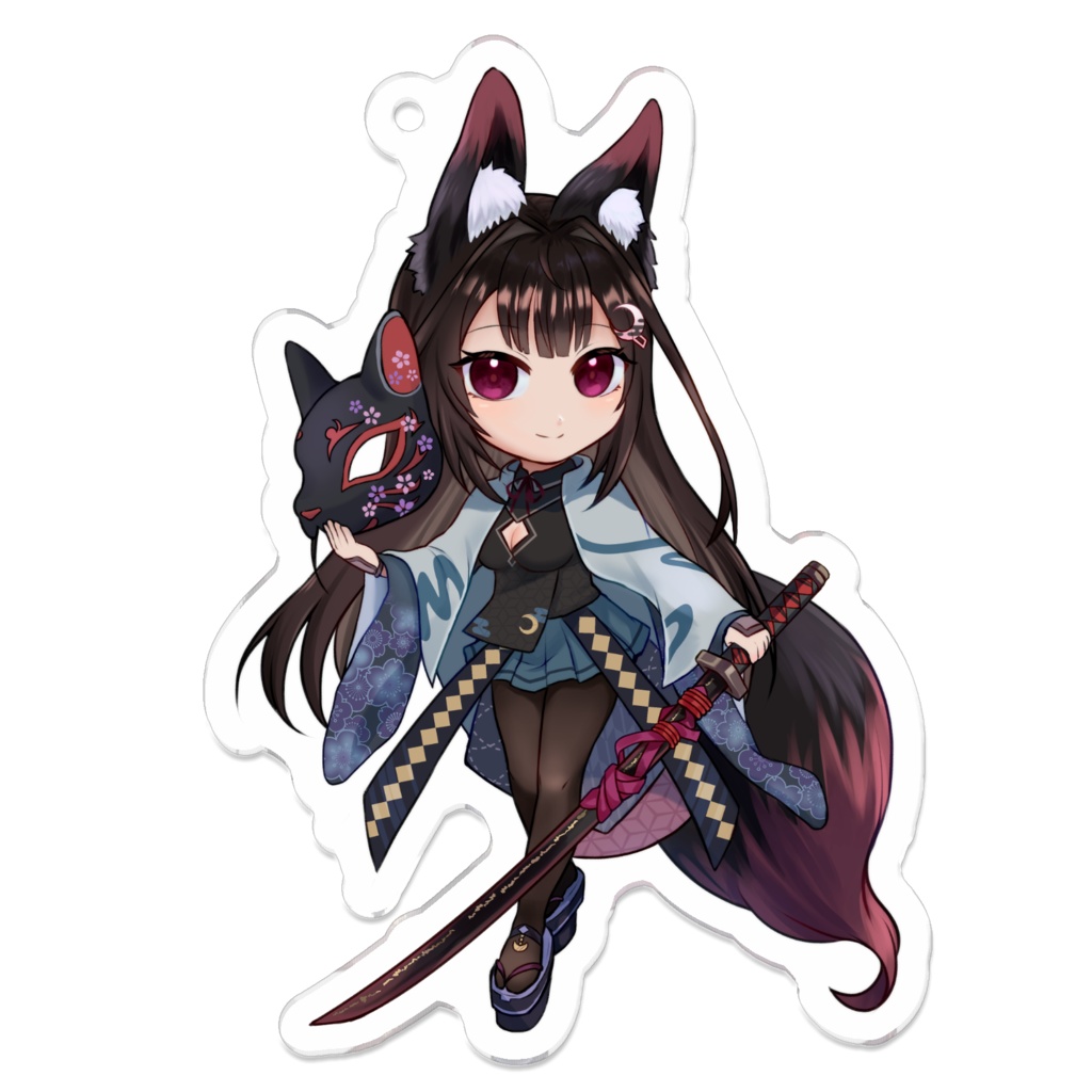 月都セレナ狐バージョン