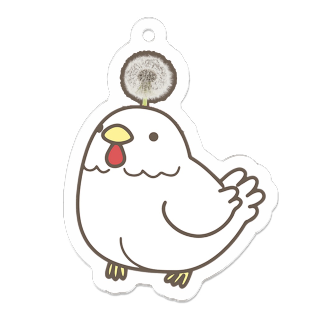 とりぽぽちっちゃいアクキー
