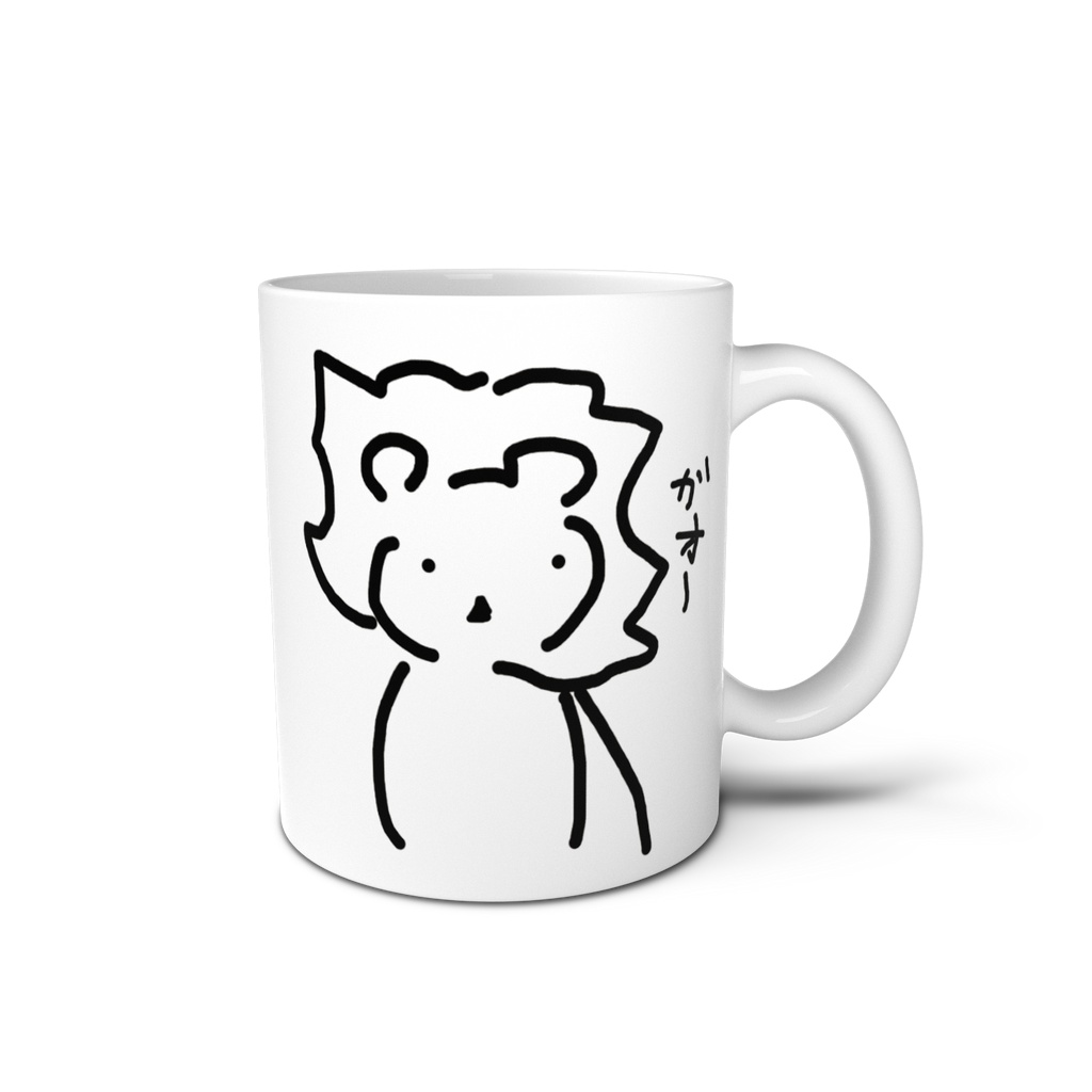 画伯マグカップ