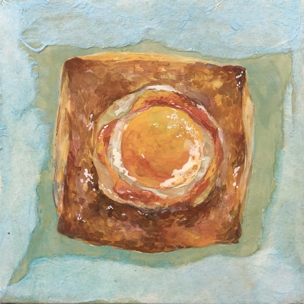 原画「□ アプリコット」