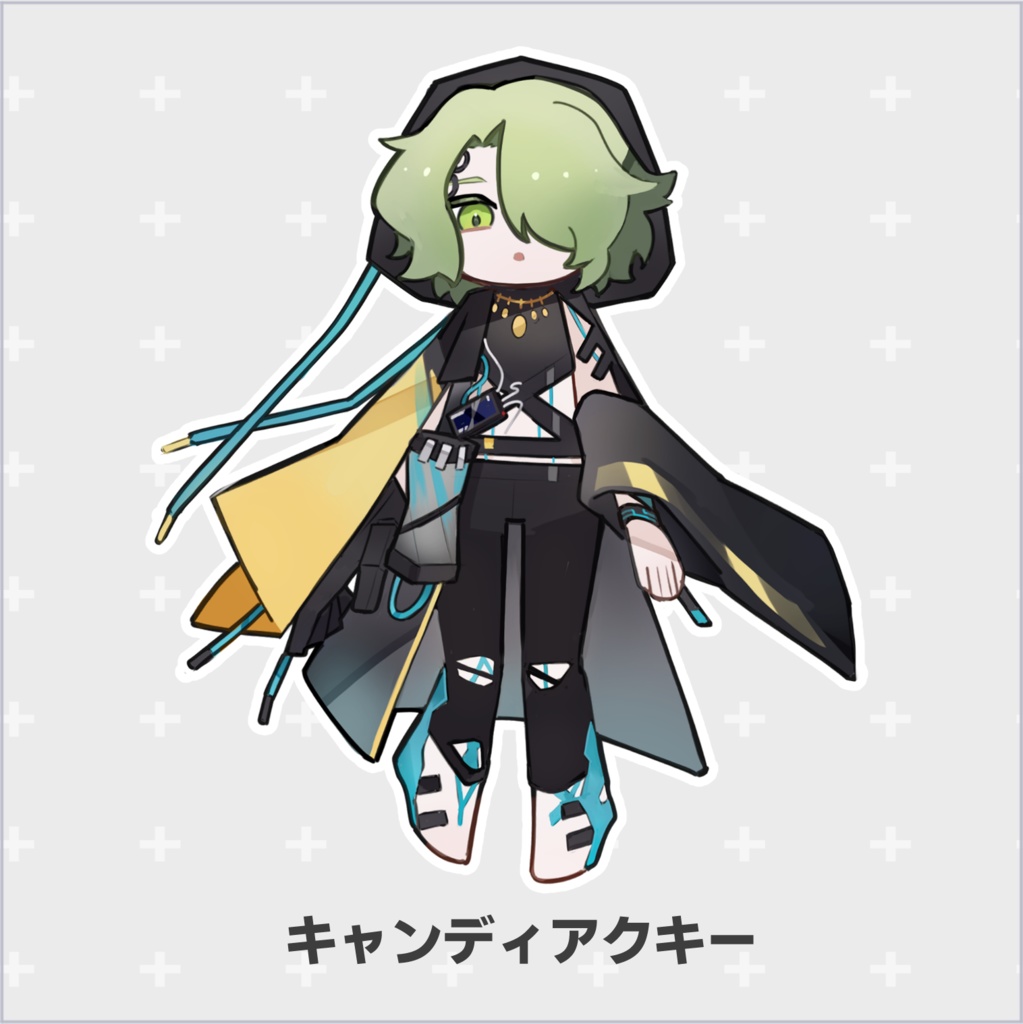 【アークナイツ】変形者　キャンディーアクリルキーホルダー