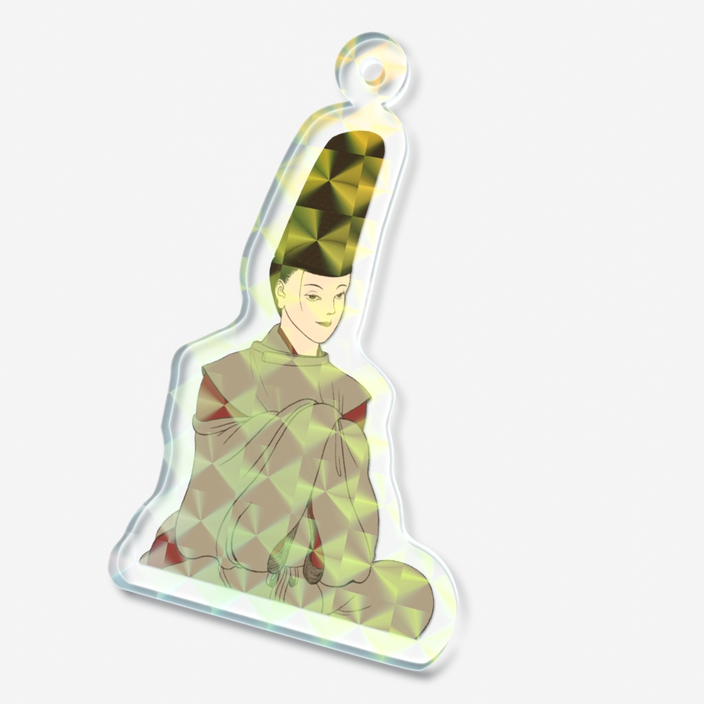 ホログラムアクリルキーホルダー - 50 × 50mm『陰陽師』