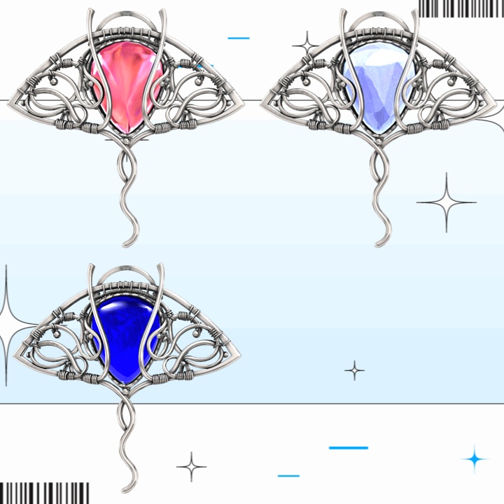 【7Color】Manta Ray Necklace
