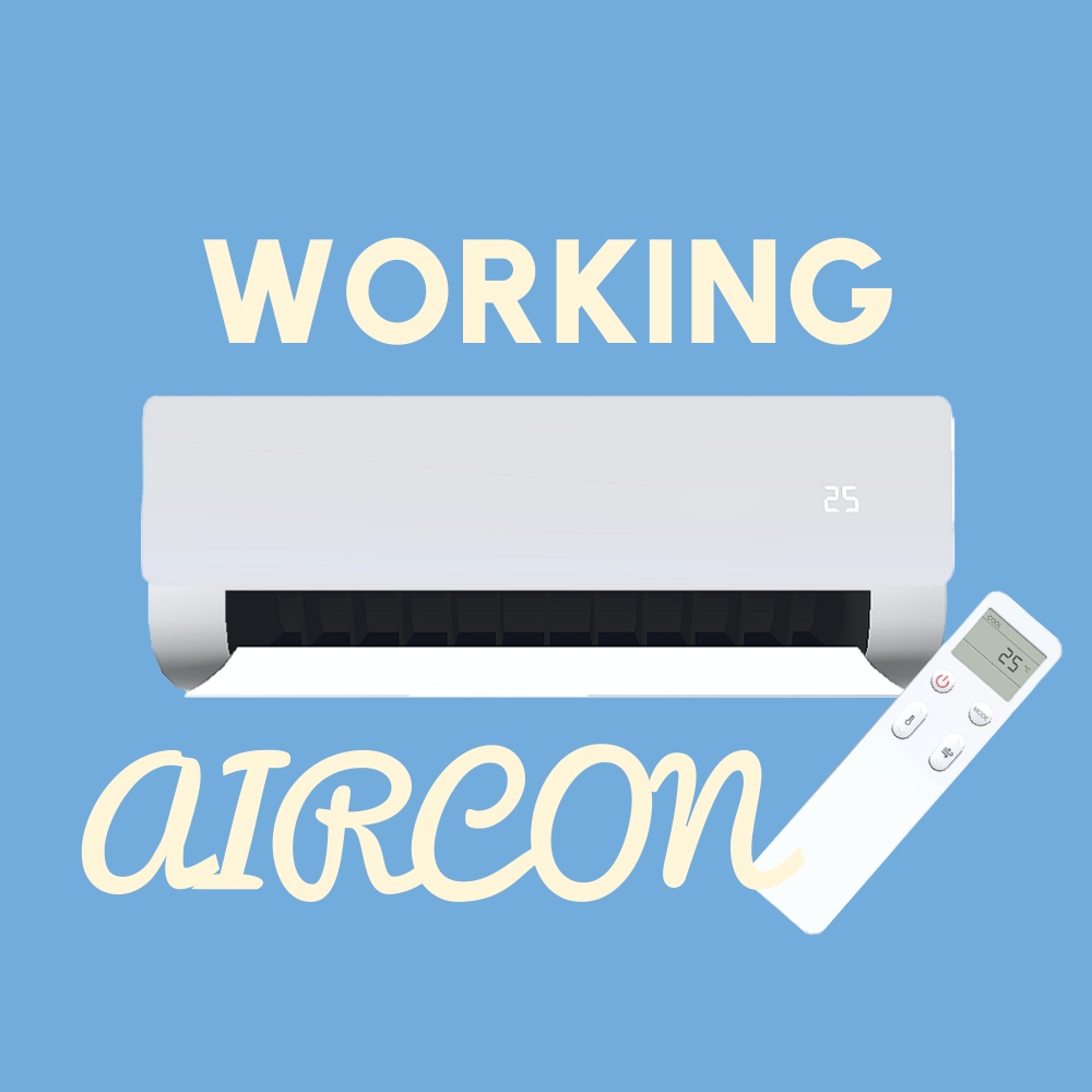 [VRChat] Working Aircon / Udon / エアコン