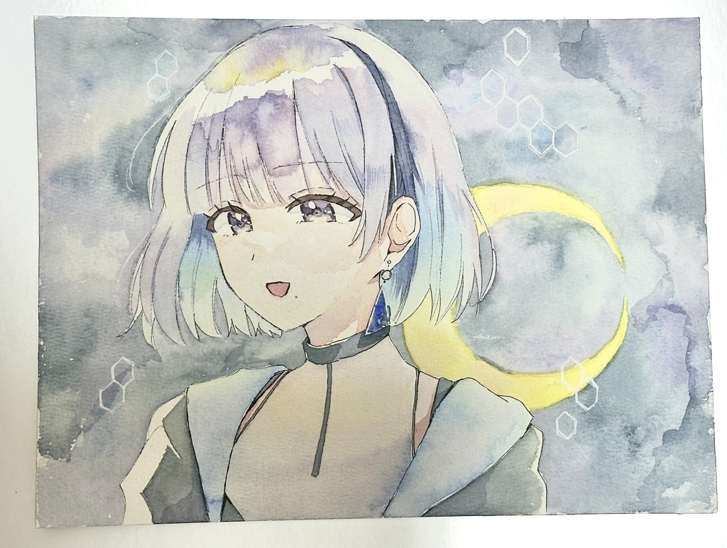 【習作】アナログイラスト原画・水彩