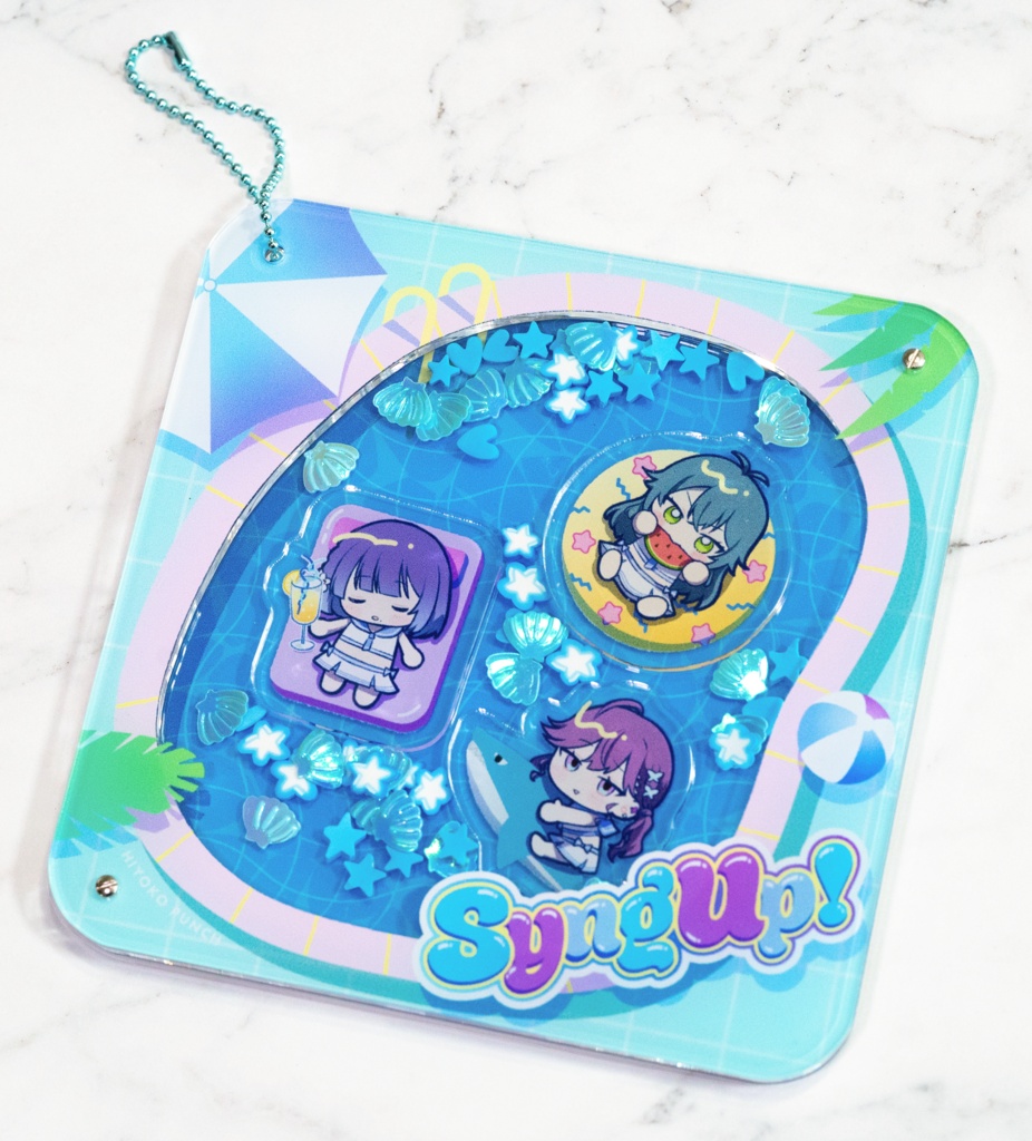 SyngUp!シャカシャカアクキー　セーラーミズギ