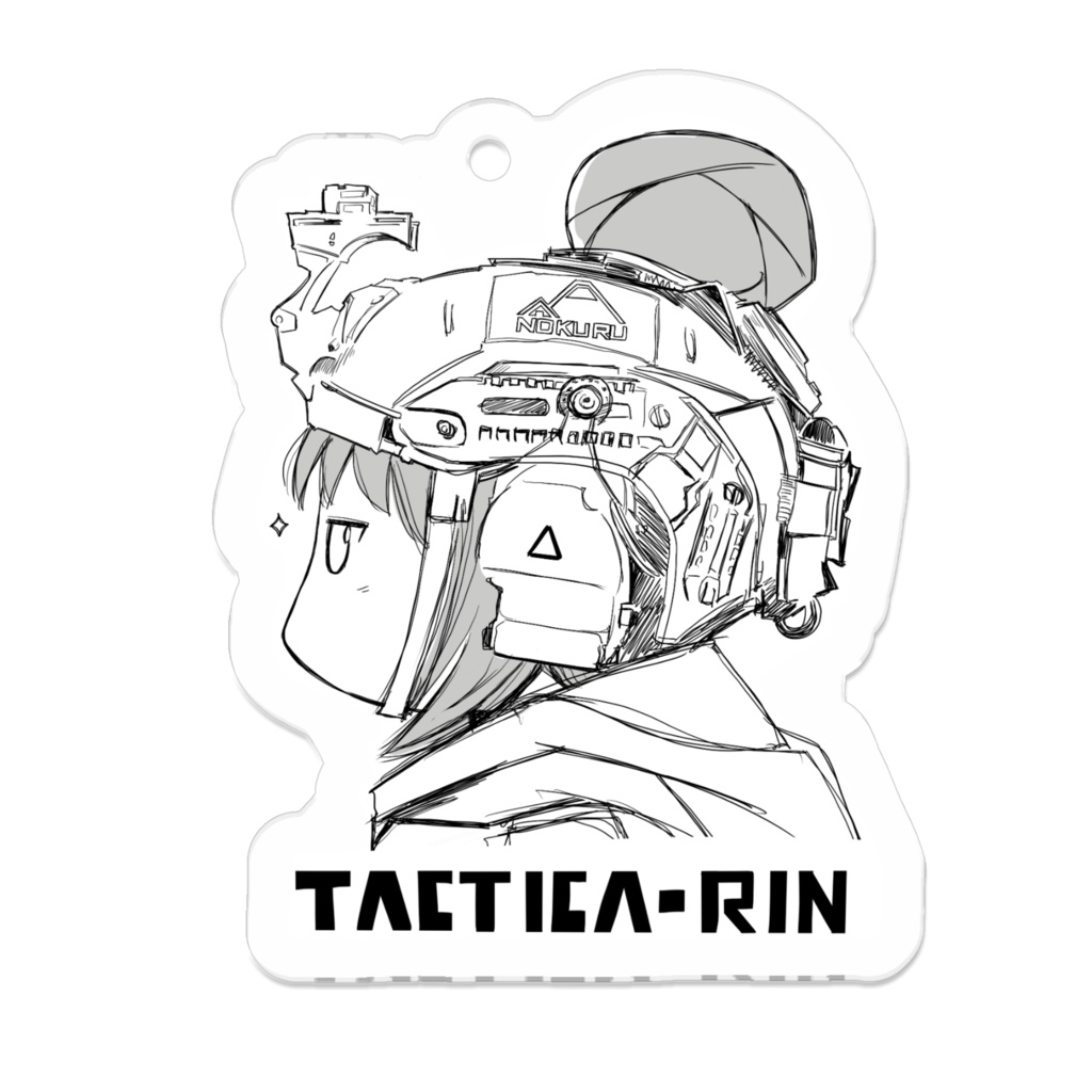タクティカルりんちゃんアクキー