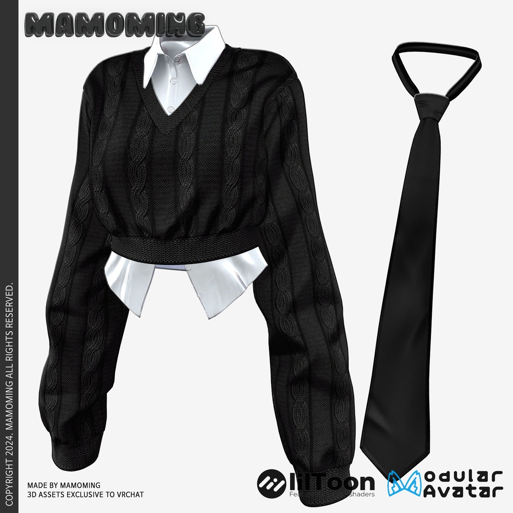 ❰Setup❱ 13アバター対応 Set_001 spring knit setup