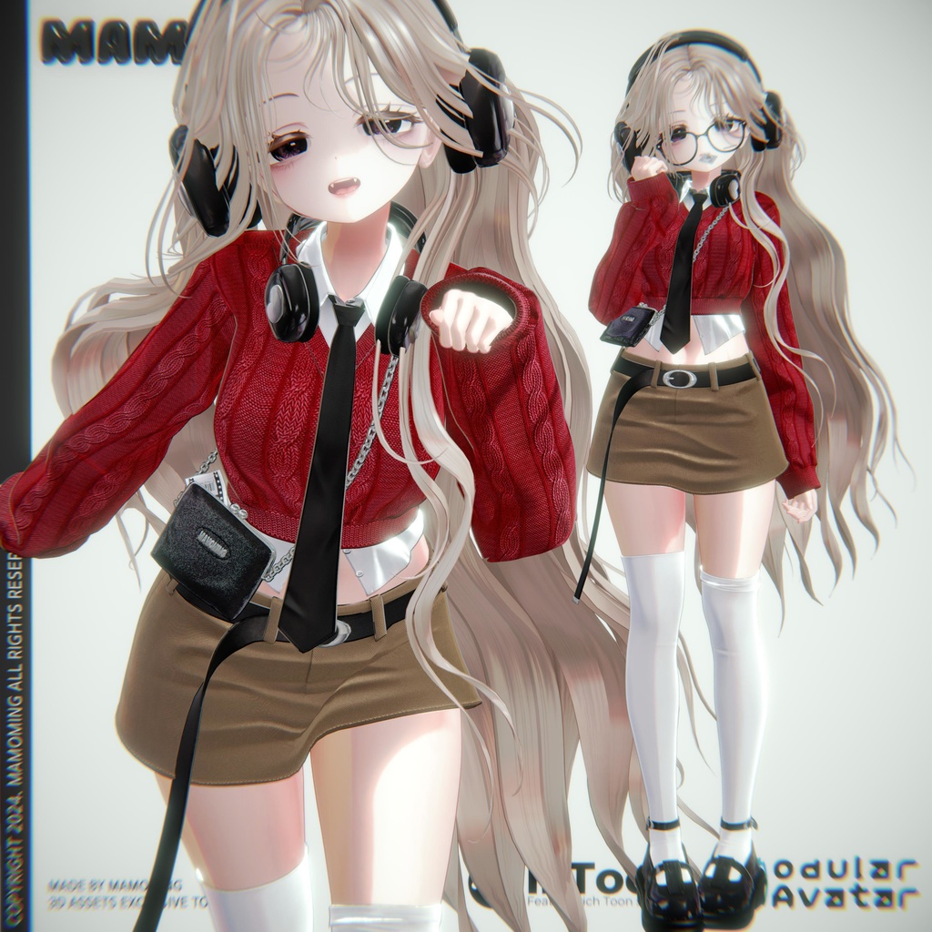 ❰Setup❱ 13アバター対応 Set_001 spring knit setup