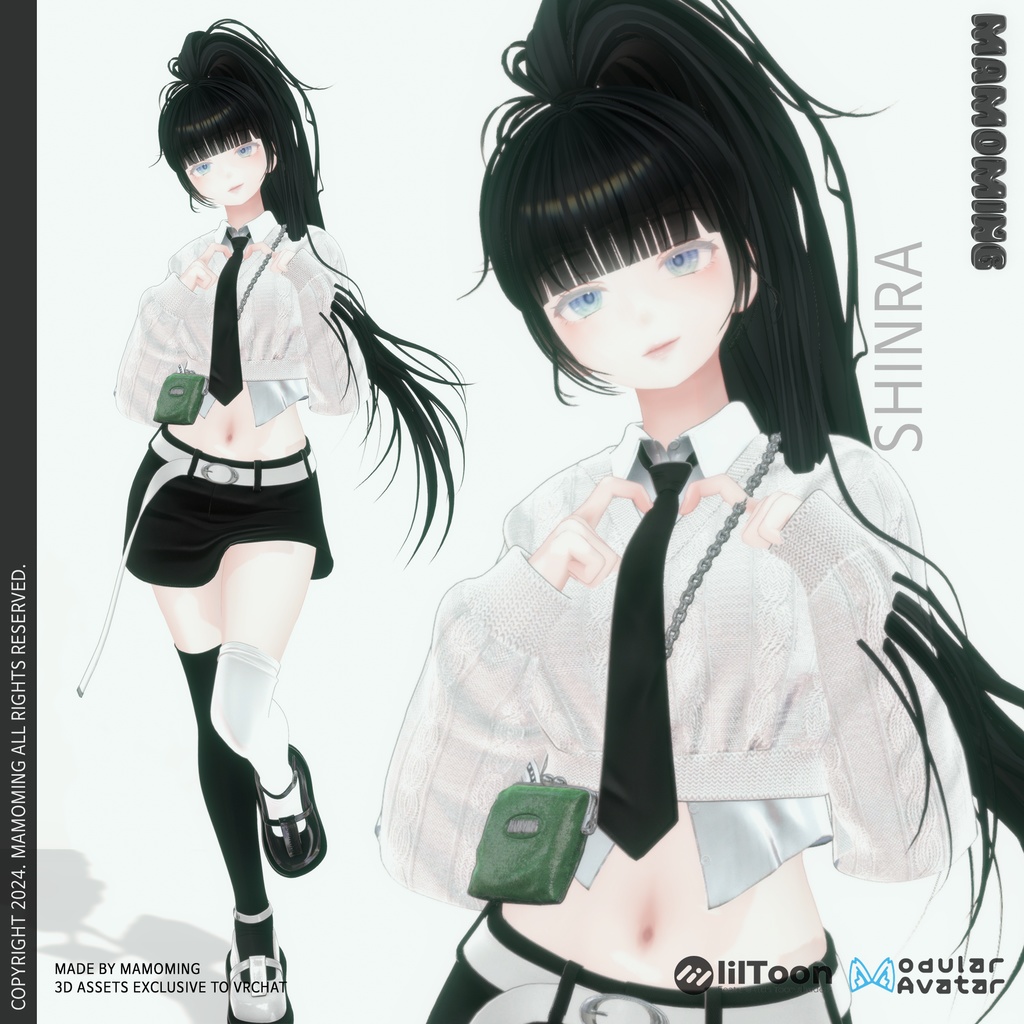 ❰Hair❱ 10アバター対応 Hair_001 Poni Tail