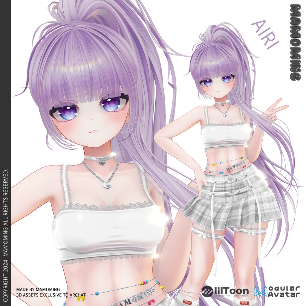 ❰Hair❱ 10アバター対応 Hair_001 Poni Tail