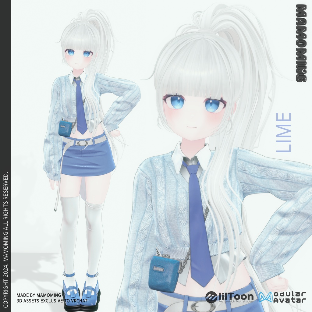 ❰Hair❱ 10アバター対応 Hair_001 Poni Tail