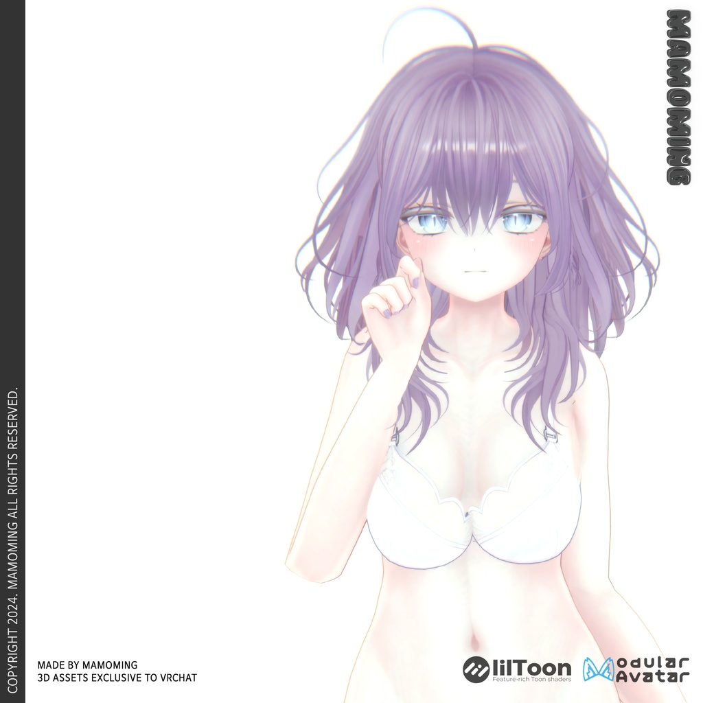 ❰Hair❱ 10アバター対応 Hair_002 hush cut