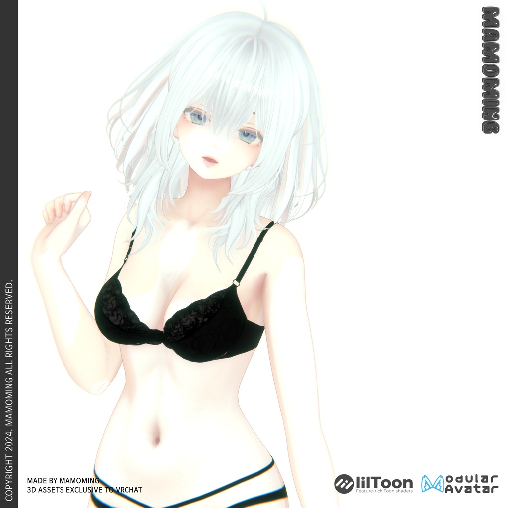 ❰Hair❱ 10アバター対応 Hair_002 hush cut