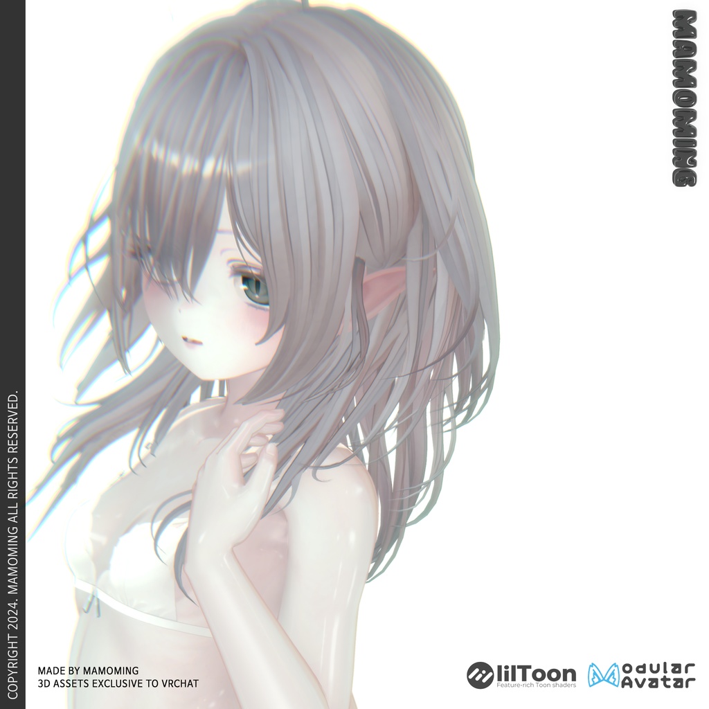 ❰Hair❱ 10アバター対応 Hair_002 hush cut