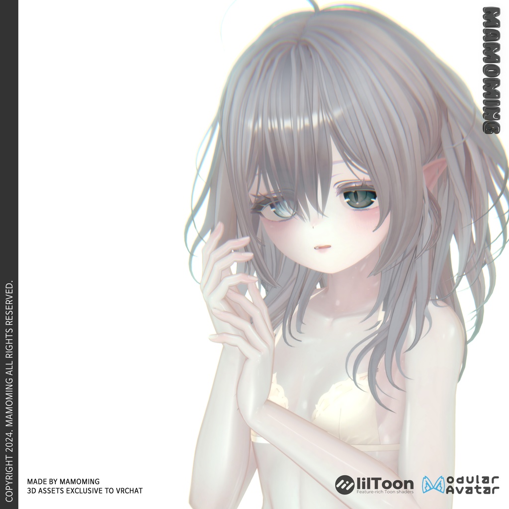 ❰Hair❱ 10アバター対応 Hair_002 hush cut