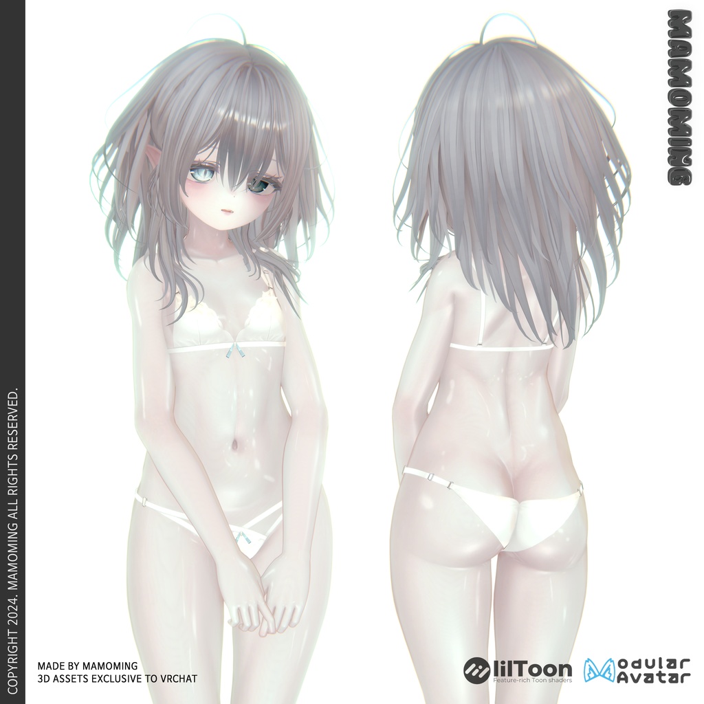 ❰Hair❱ 10アバター対応 Hair_002 hush cut