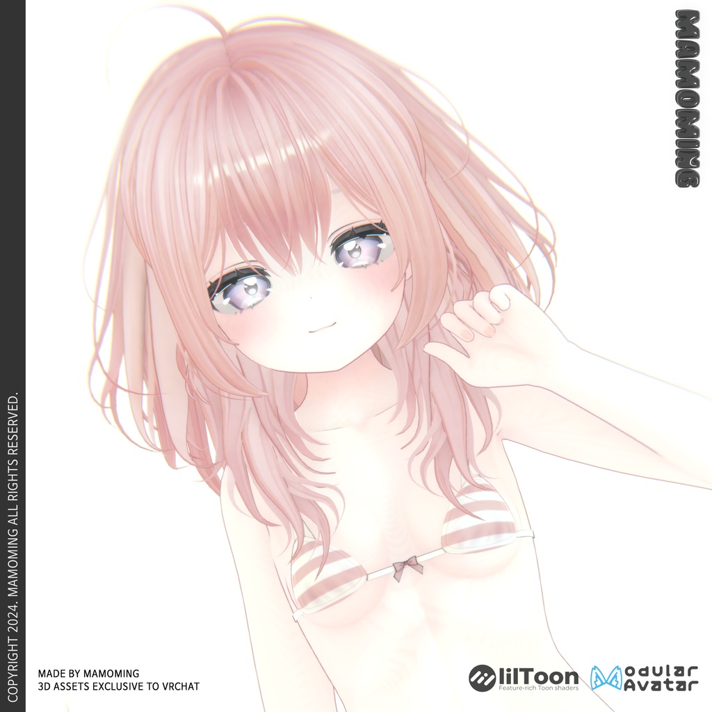 ❰Hair❱ 10アバター対応 Hair_002 hush cut