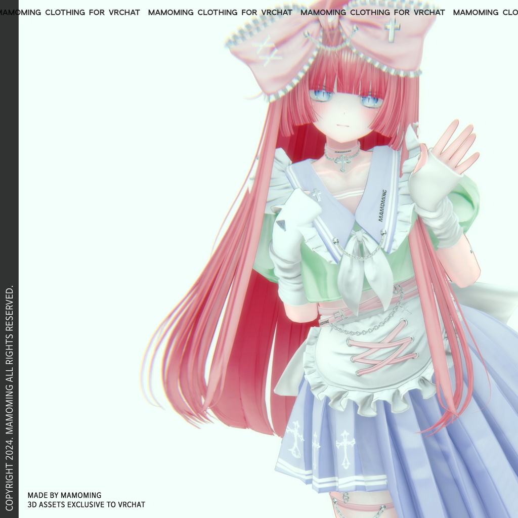 ❰Hair❱ 9アバター対応 Hair_003 Hime Cut PACK