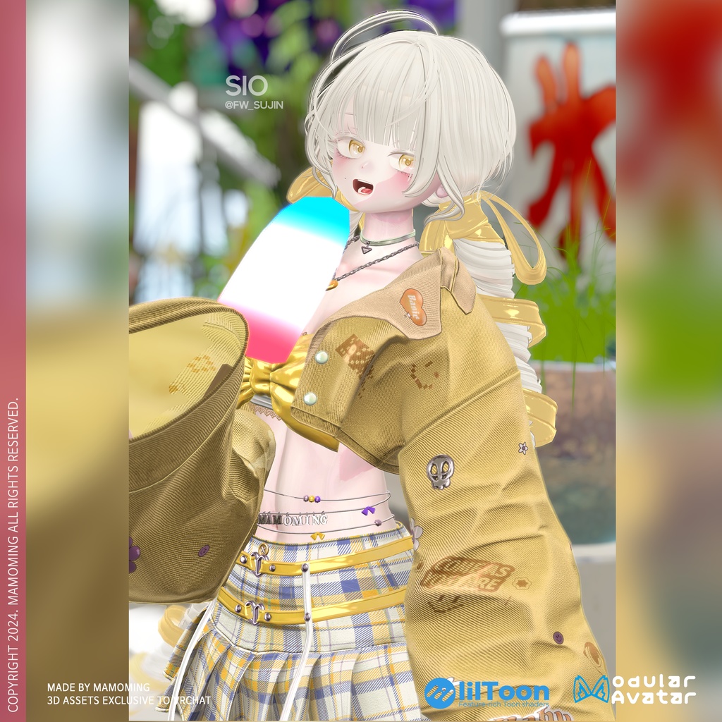 ❰Setup❱ 9アバター対応 Set_004 big ribbon uniform