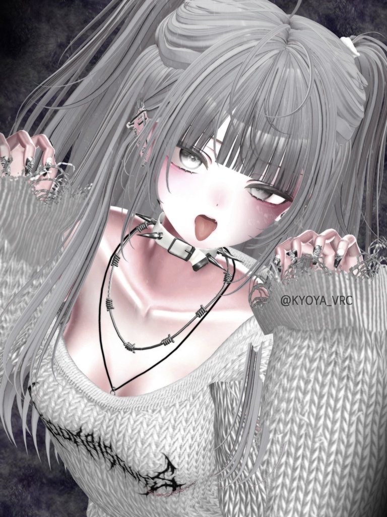 ❰Hair❱ 9アバター対応 Hair_005 Twin half up hair