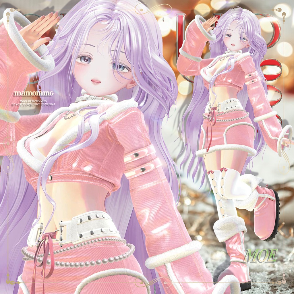 ❰Setup❱ 9アバター対応 Set_006 crop jacket Setup