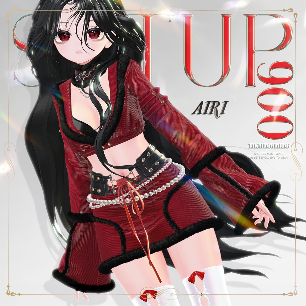 ❰Setup❱ 9アバター対応 Set_006 crop jacket Setup