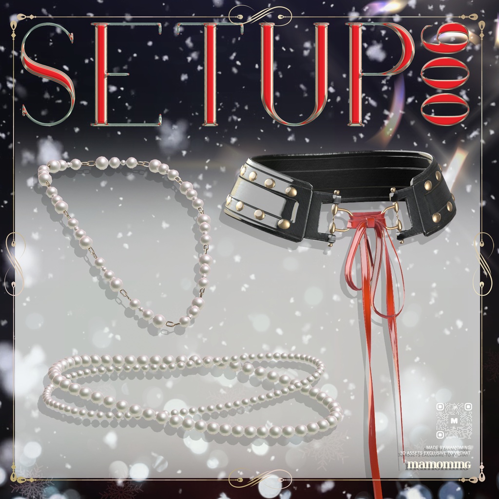 ❰Setup❱ 9アバター対応 Set_006 crop jacket Setup