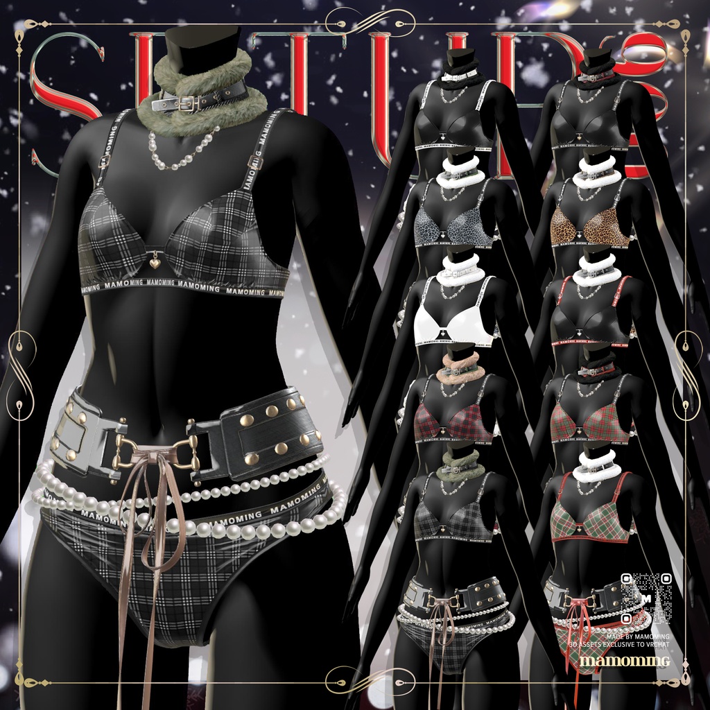 ❰Setup❱ 9アバター対応 Set_006 crop jacket Setup