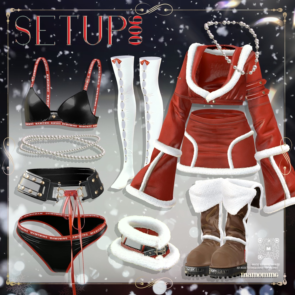 ❰Setup❱ 9アバター対応 Set_006 crop jacket Setup