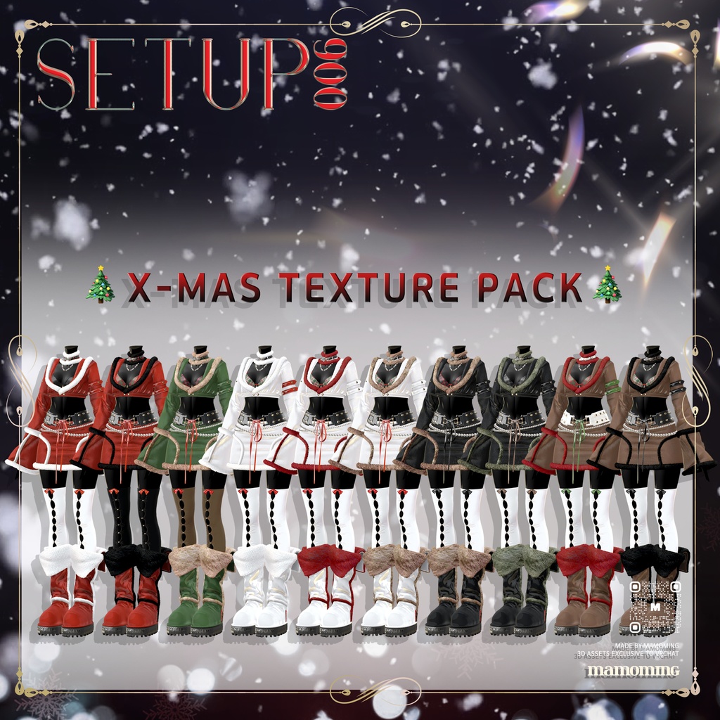 ❰Setup❱ 9アバター対応 Set_006 crop jacket Setup