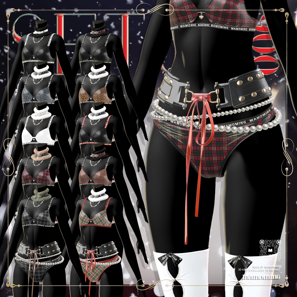 ❰Setup❱ 9アバター対応 Set_006 crop jacket Setup