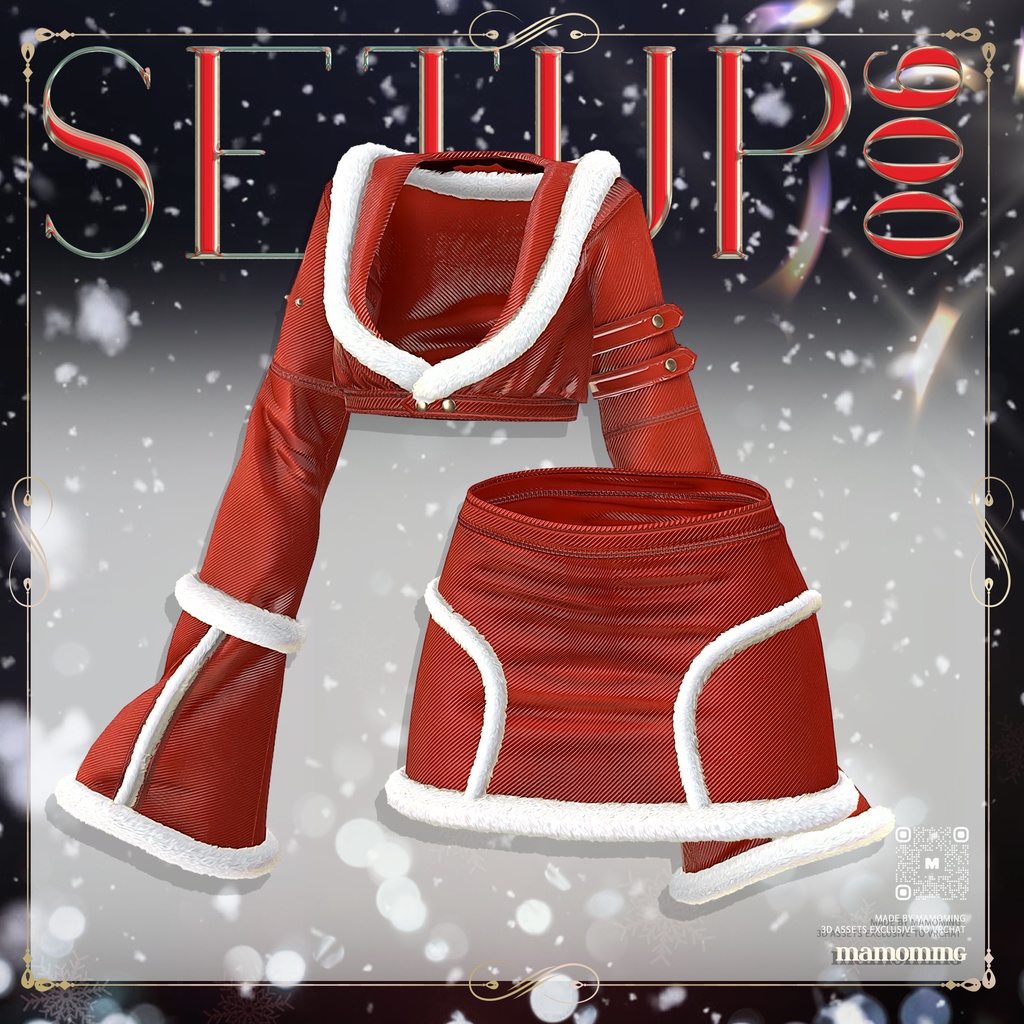 ❰Setup❱ 9アバター対応 Set_006 crop jacket Setup