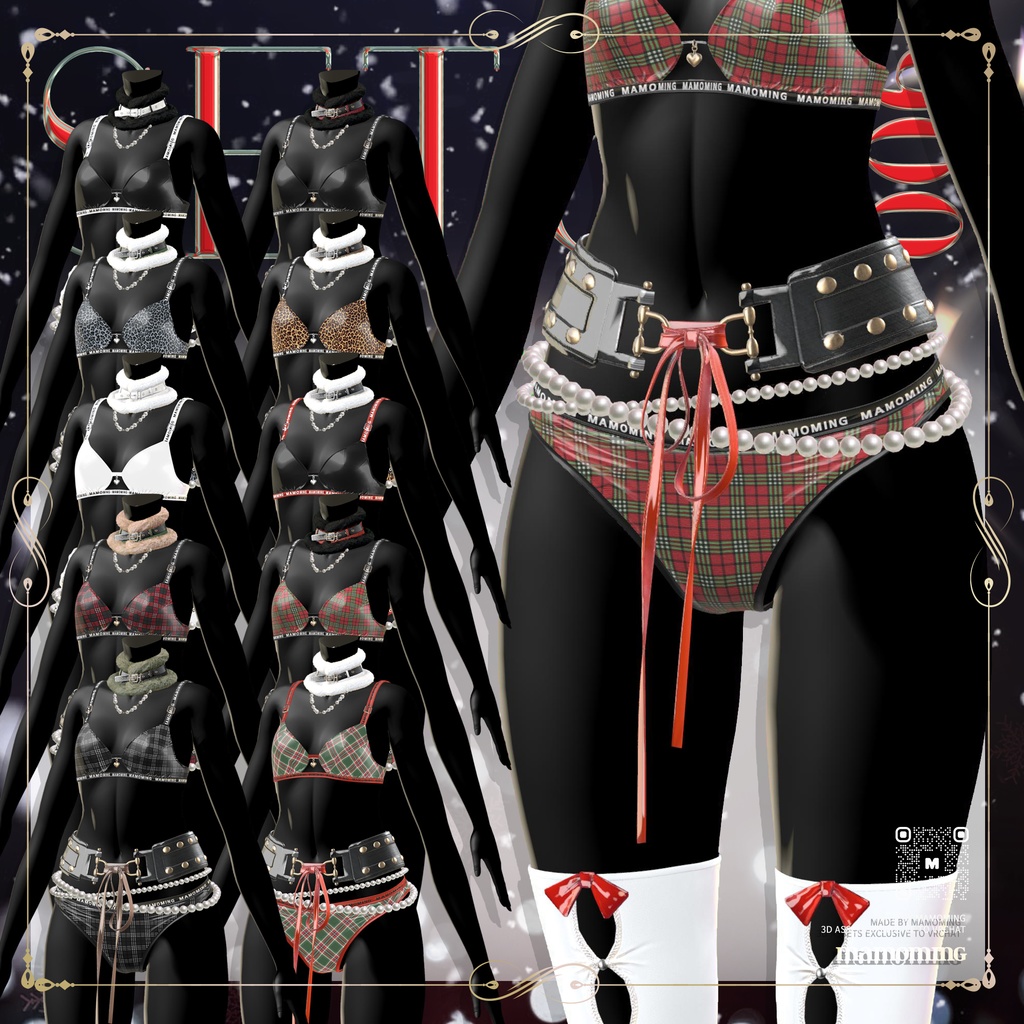 ❰Setup❱ 9アバター対応 Set_006 crop jacket Setup