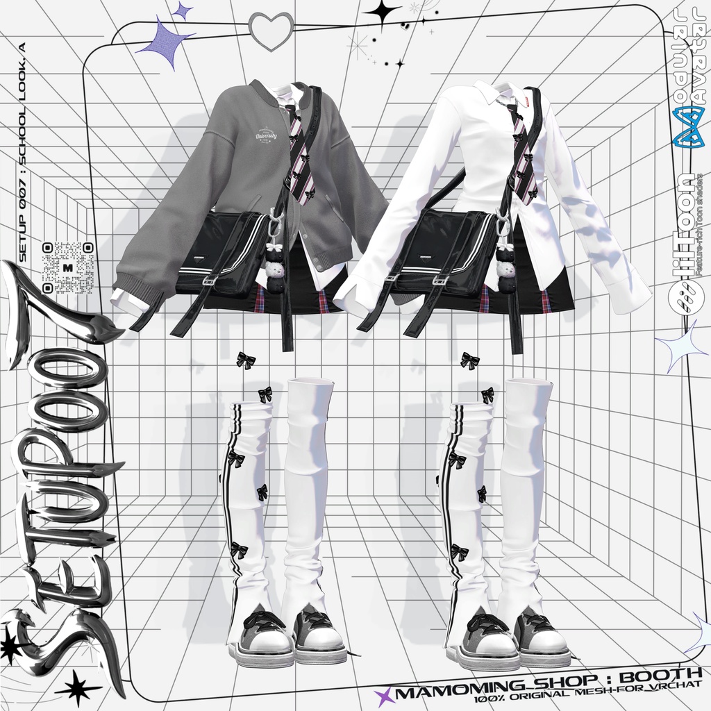 ❰Setup❱ 12アバター対応 Set_007 School Look. A