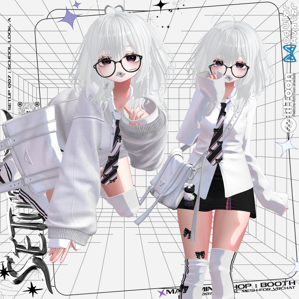 ❰Setup❱ 12アバター対応 Set_007 School Look. A