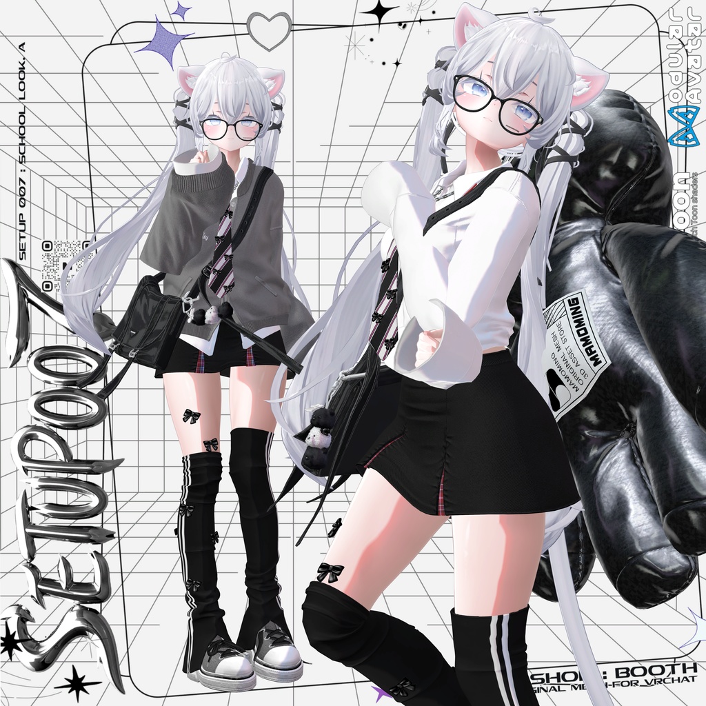 ❰Setup❱ 12アバター対応 Set_007 School Look. A