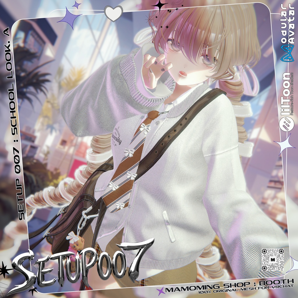 ❰Setup❱ 12アバター対応 Set_007 School Look. A