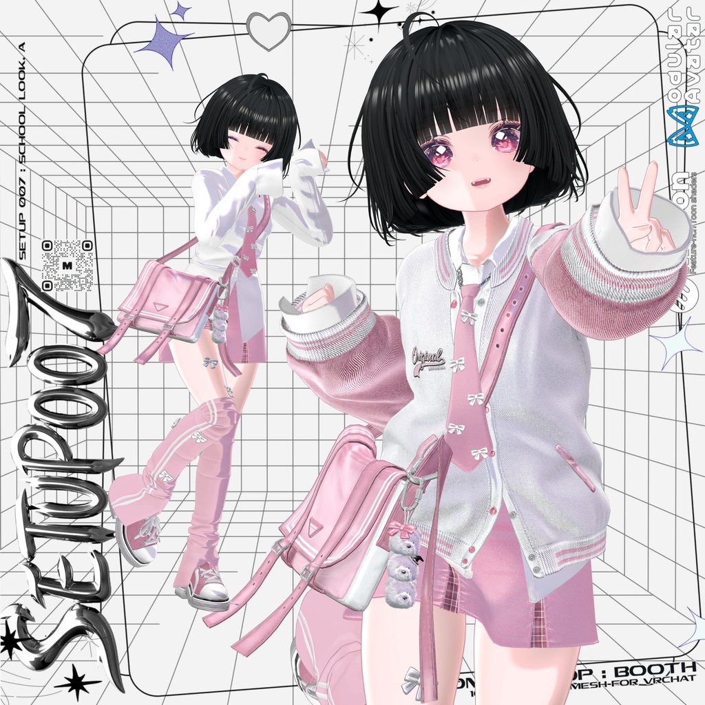 ❰Setup❱ 12アバター対応 Set_007 School Look. A