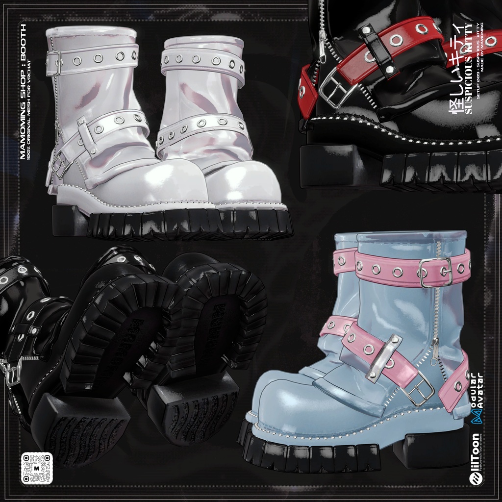 ❰Setup❱ 12アバター対応 Set_009 Suspicious Kitty