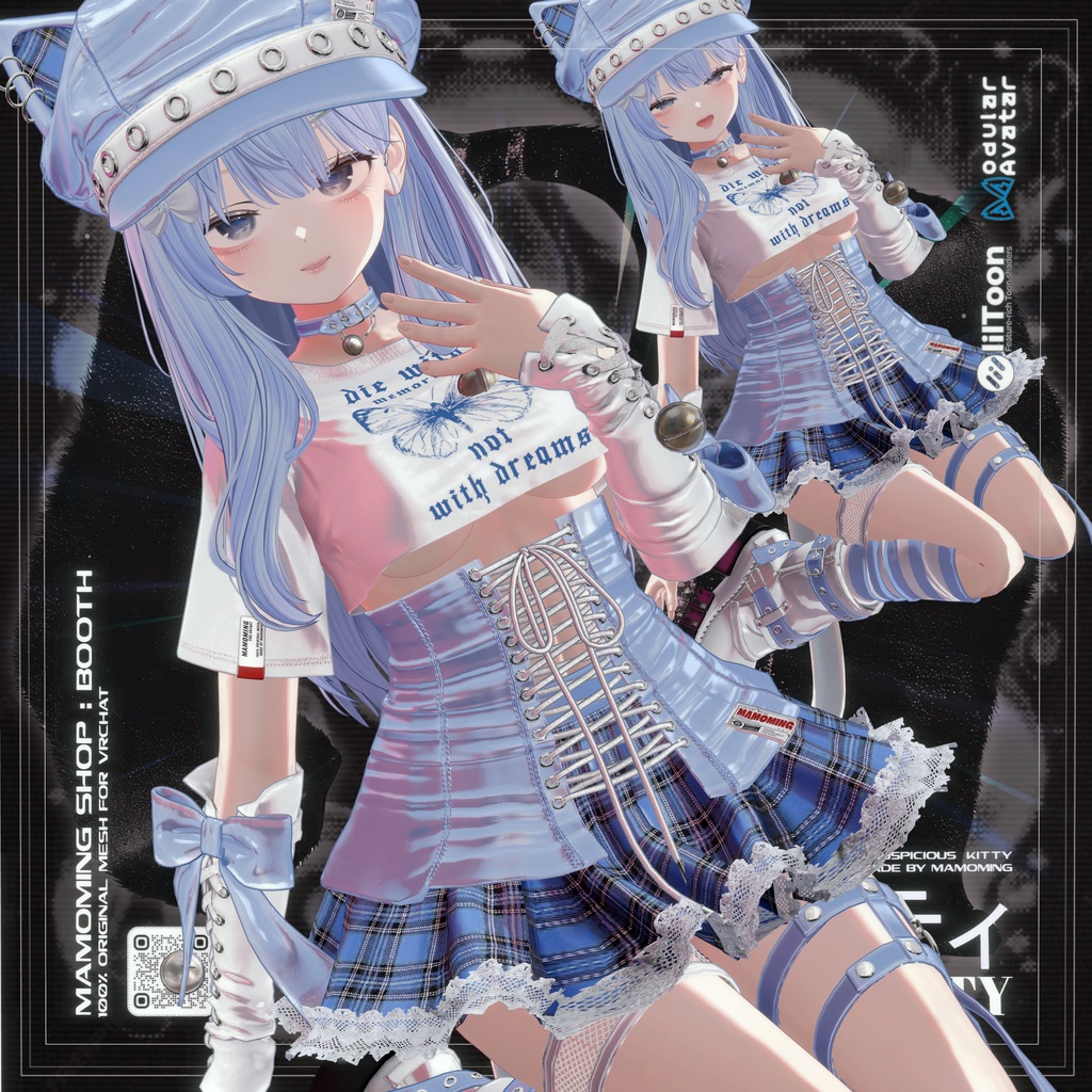 ❰Setup❱ 12アバター対応 Set_009 Suspicious Kitty