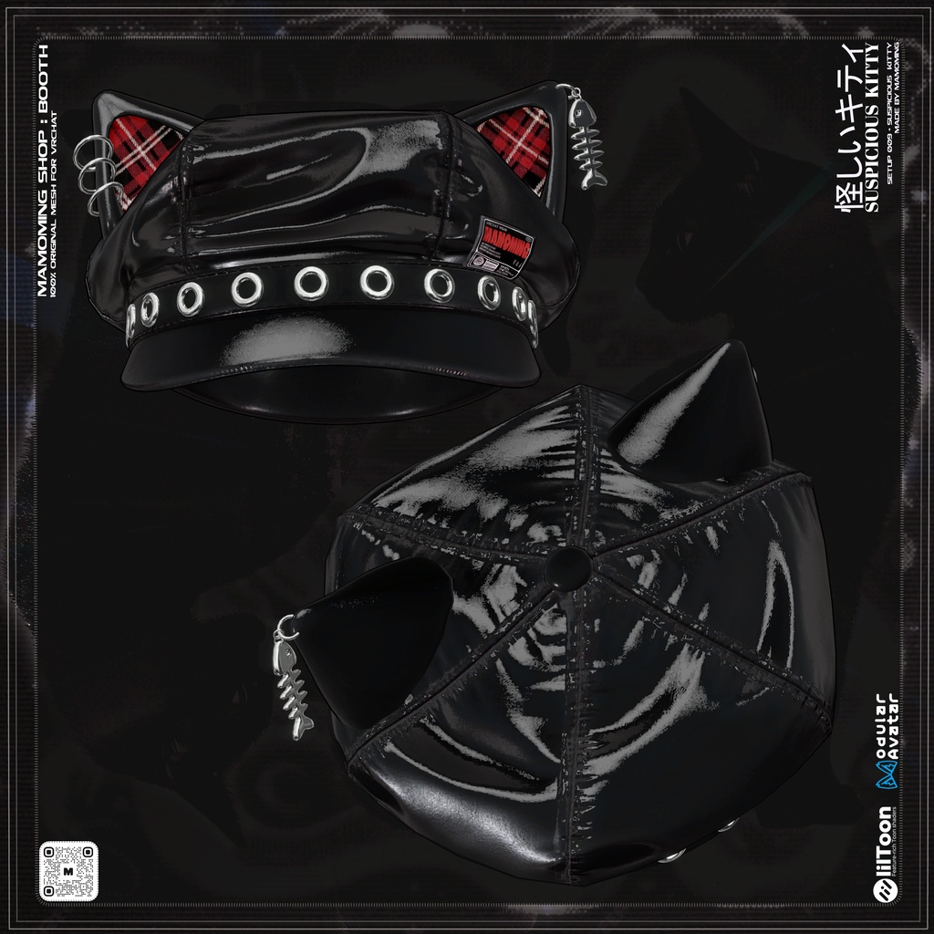 ❰Setup❱ 12アバター対応 Set_009 Suspicious Kitty