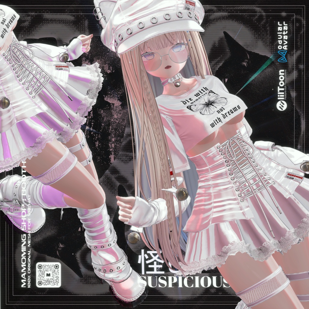 ❰Setup❱ 12アバター対応 Set_009 Suspicious Kitty