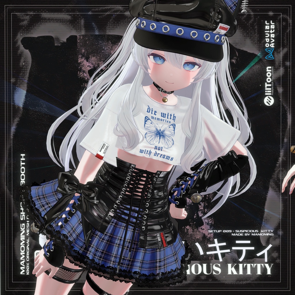 ❰Setup❱ 12アバター対応 Set_009 Suspicious Kitty