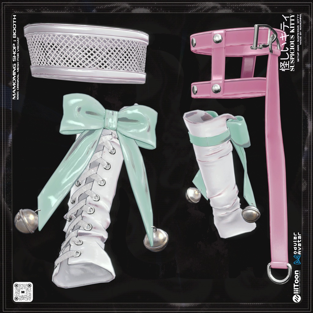 ❰Setup❱ 12アバター対応 Set_009 Suspicious Kitty